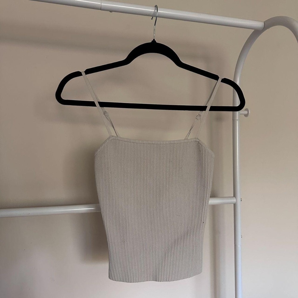 Aritzia Babaton Ribbed Knit Cami Tank - Picture 1 of 3